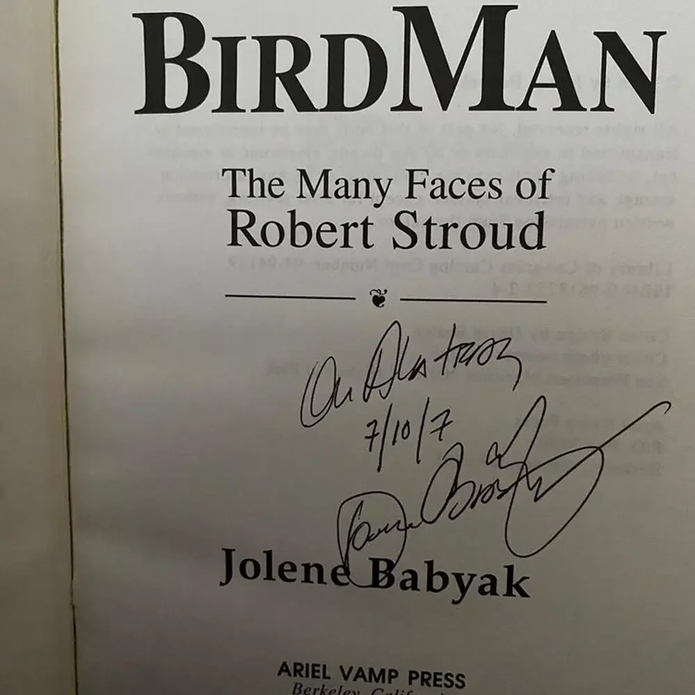 Bird Man of Alcatraz‎ Robert Stroud Signed